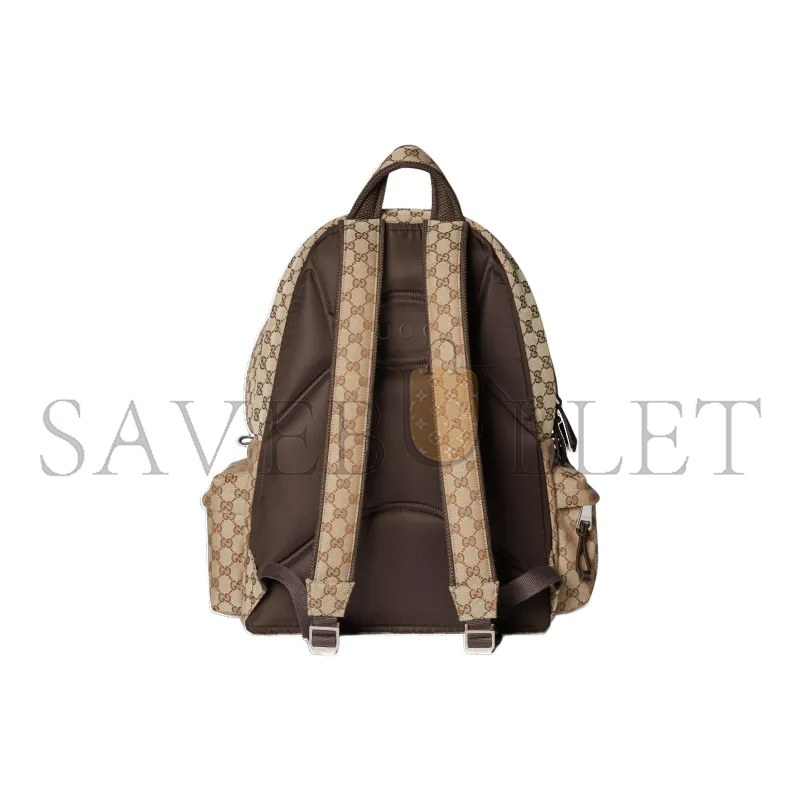 GUCCI LARGE CANVAS BACKPACK 800182 (48*45*21cm)